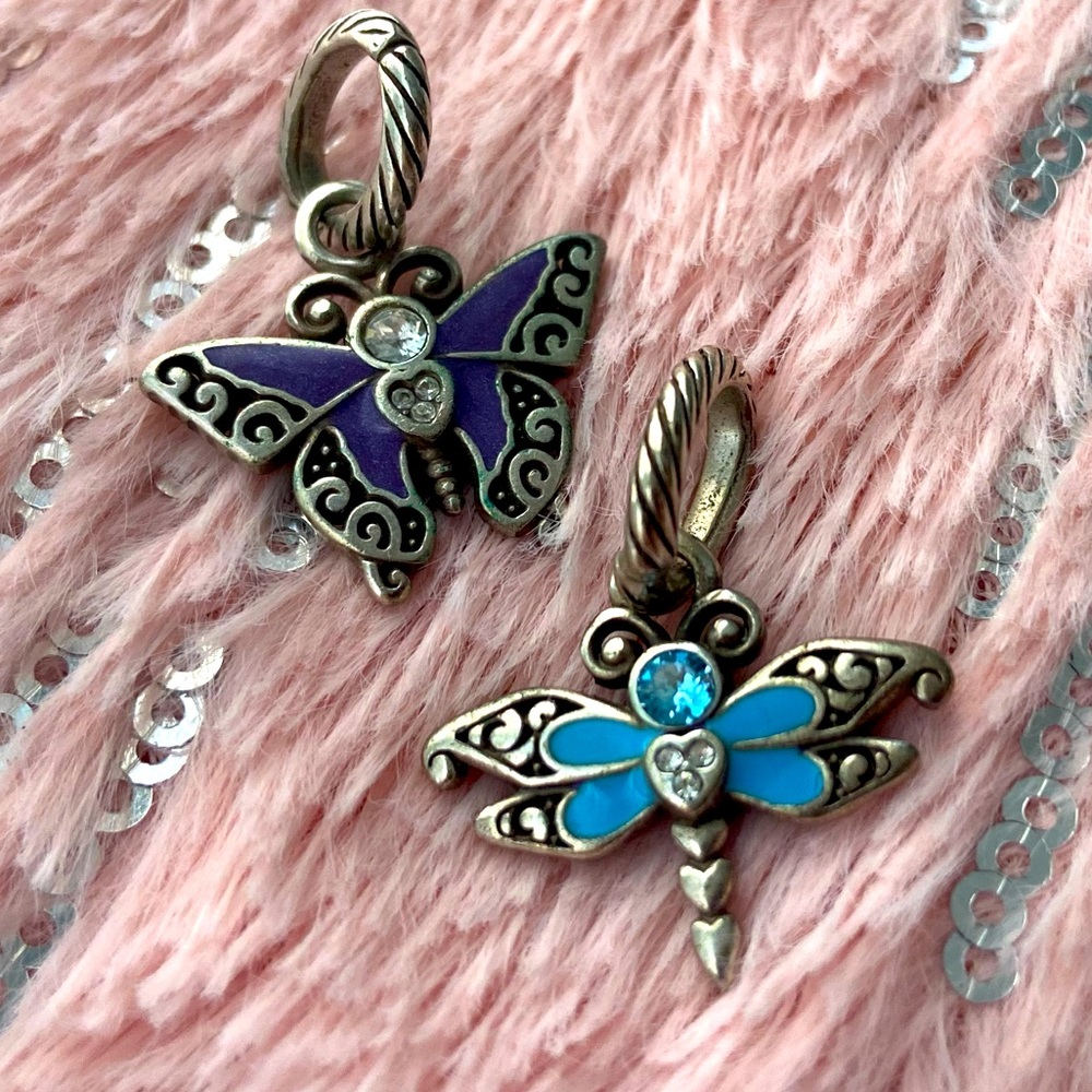 Butterfly and Dragonfly Brighton charms